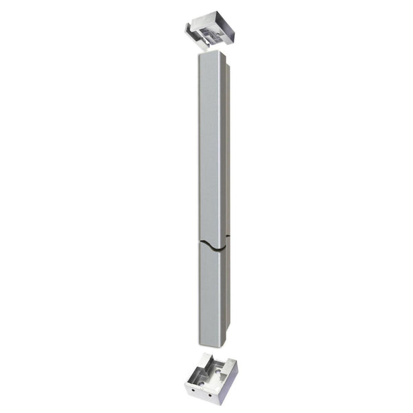 Cal-Royal 418 Hardware Mullion Aluminum T Shaped Non-Fire Rated - All Things Door
