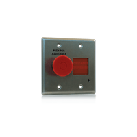 BEA 10EBUTTONCOMBO Push for Emergency Assistance Button - All Things Door