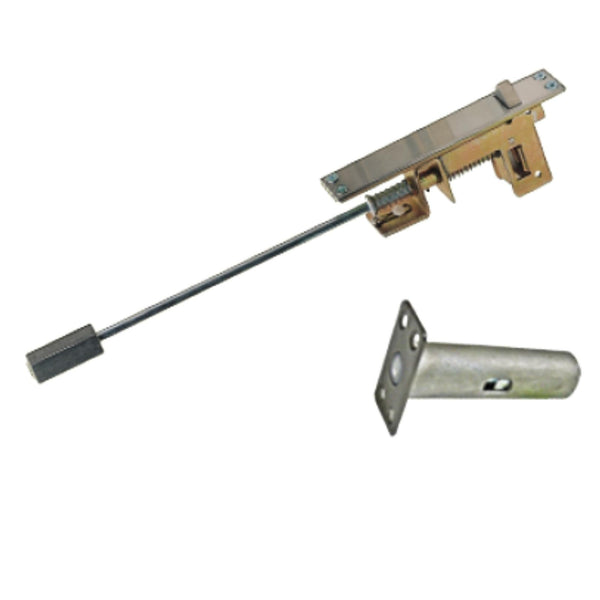 Cal-Royal AUXAUTOFLM1 Automatic Flush Bolt with Auxiliary Fire Latch For Use With Metal Doors - All Things Door