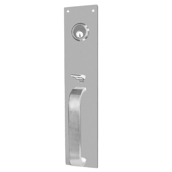 Cal-Royal THP4400 Entrance Function Escutcheon Exit Device Trim - All Things Door