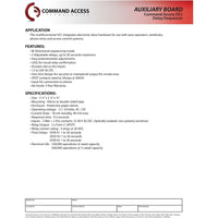 Command Access DS1+ Door Sequencer Board - All Things Door