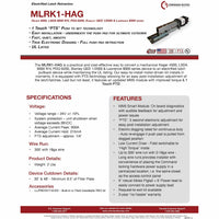Command Access MLRK1-HAG electrified motor driven latch retraction kit for Hager 4500 series exit devices - All Things Door