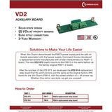 Command Access VD2 Replacement for Von Duprin Relay Board Used with PS873 or PS914 Power Supply - All Things Door