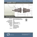 Design Hardware DHBR-1021 Concealed Door Contact - All Things Door