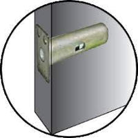 Cal-Royal AUXFL Auxiliary Fire Pin Latch - All Things Door