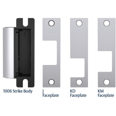 HES 1006CLB Complete Pac for Latchbolt Locks Electric Strike - All Things Door